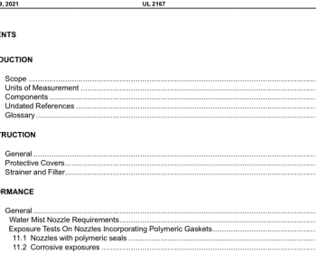 UL 2167-2021 pdf download