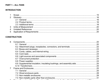 UL 507-2020 pdf download