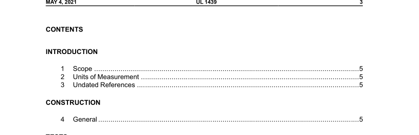 UL 1439-2021 pdf download.Tests for Sharpness of Edges on Equipment.